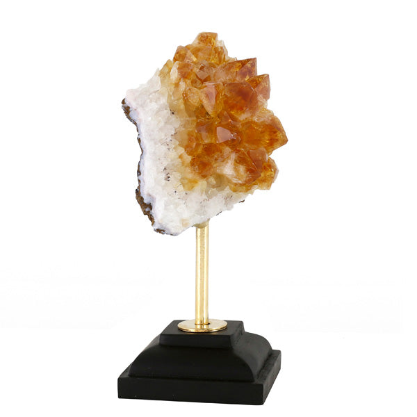 Citrine Geode/Crystal on Stand Z9001-C212