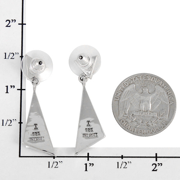 Sterling Silver Earrings Multicolor E1050-C01