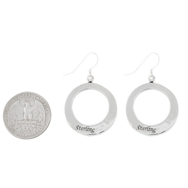 Sterling Silver Earrings Multicolor E1074-C01