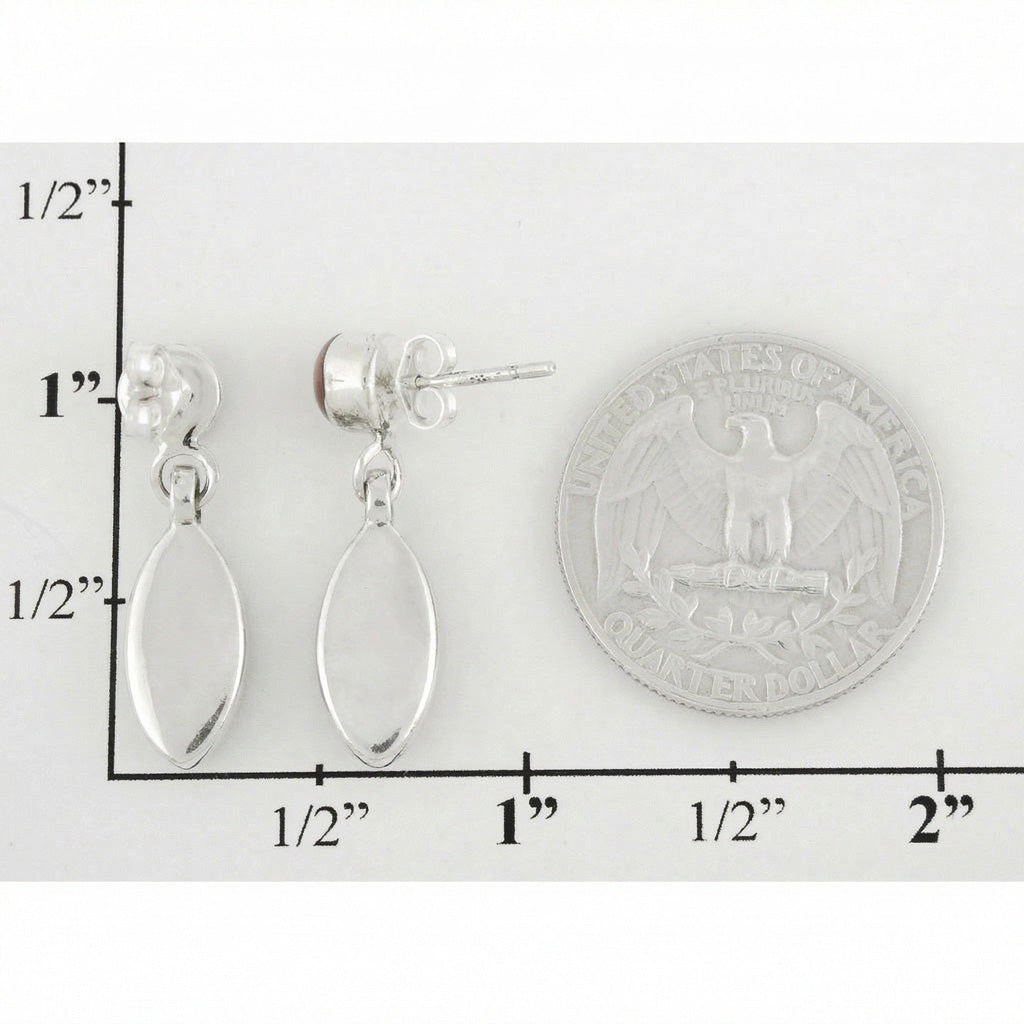FINAL CLEARANCE - Matrix Turquoise Earrings SilveryCopper™ E1080-SB-C84