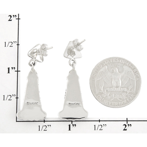 Multicolor Earrings Sterling Silver E1085-C71