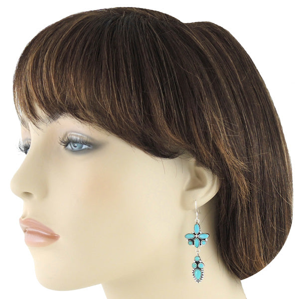 Multicolor Earrings Sterling Silver E1087-C71