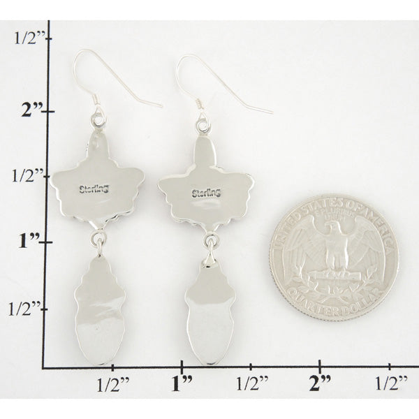 Multicolor Earrings Sterling Silver E1087-C71