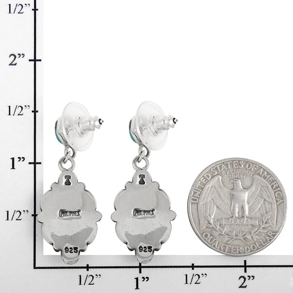 Sterling Silver Earrings Multicolor E1095-C71
