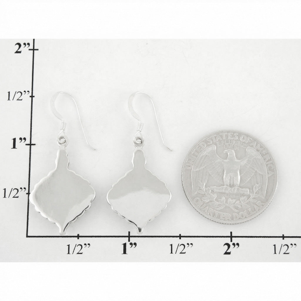 FINAL CLEARANCE - Multi Gemstone Earrings SilveryCopper™ E1102-SB-C71