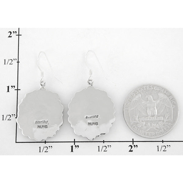 Multicolor Earrings Sterling Silver E1111-C71