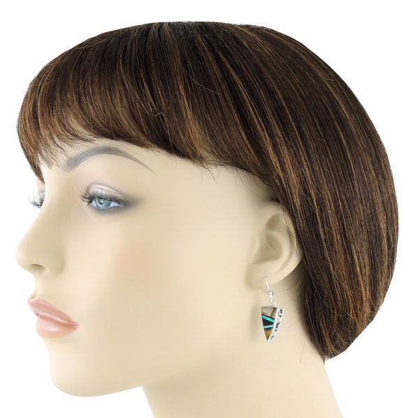 Sterling Silver Earrings Multicolor E1159-C01