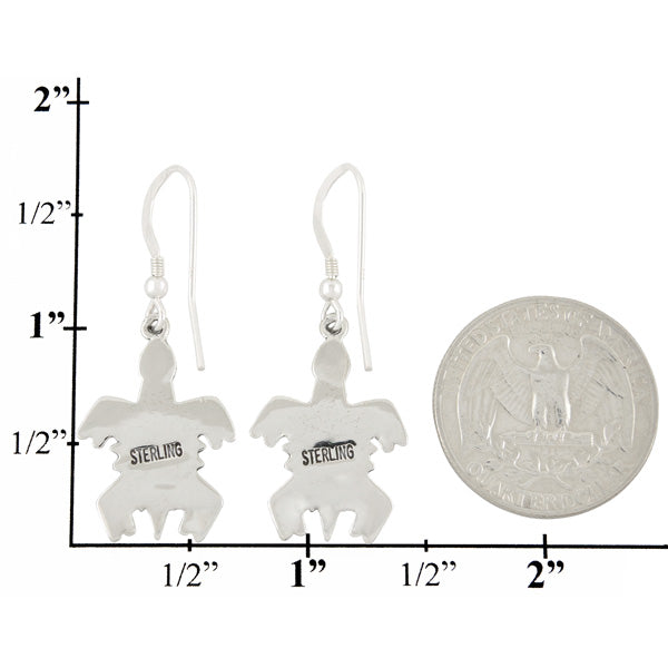 Turtle Multicolor Earrings Sterling Silver E1161-C00