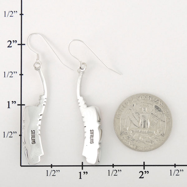Multicolor Earrings Sterling Silver E1163-C71