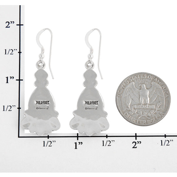 Sterling Silver Earrings Multicolor E1215-C71