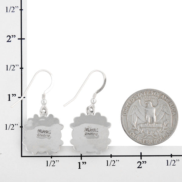 Sterling Silver Earrings Multicolor E1230-C71
