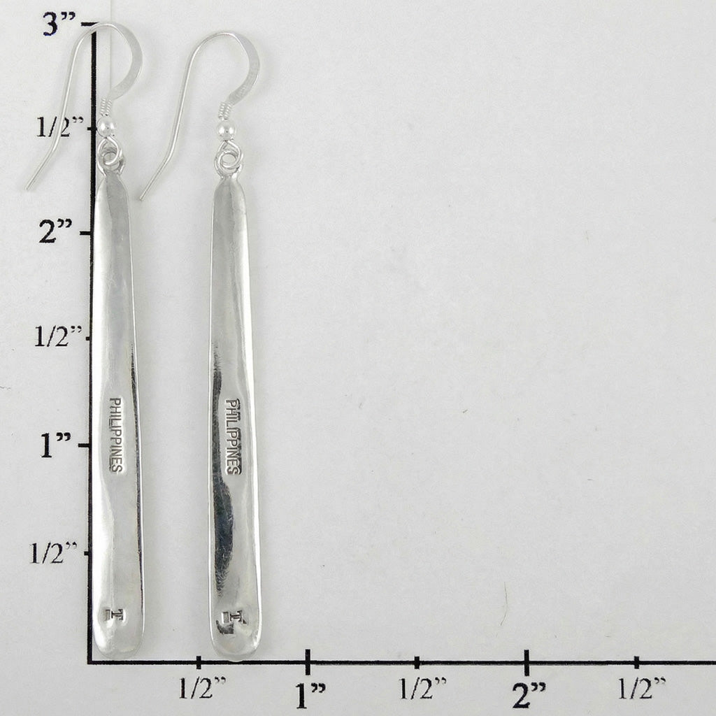 Turquoise Earrings SilverBronzé E1250W-SB-C75