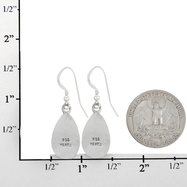 Sterling Silver Earrings Turquoise E1261-C75