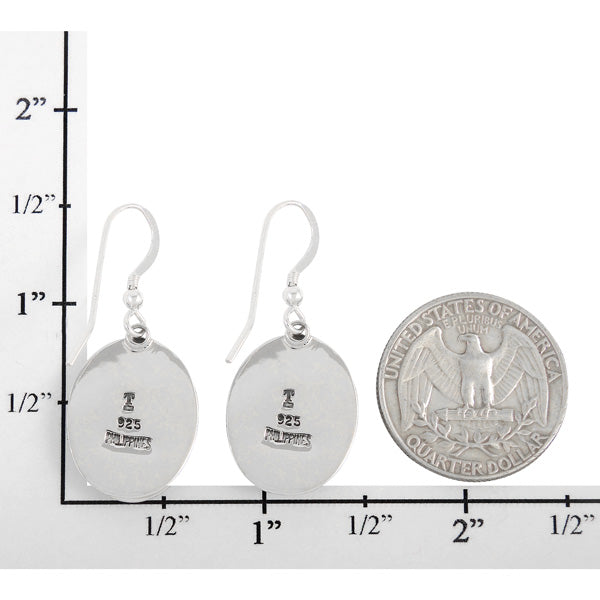 Sterling Silver Earrings Multicolor E1283-C00