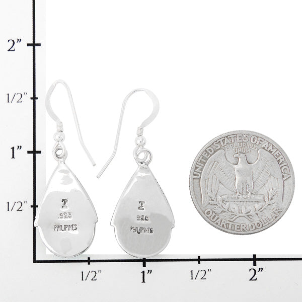 Plum Spiny Earrings Sterling Silver E1298-C92