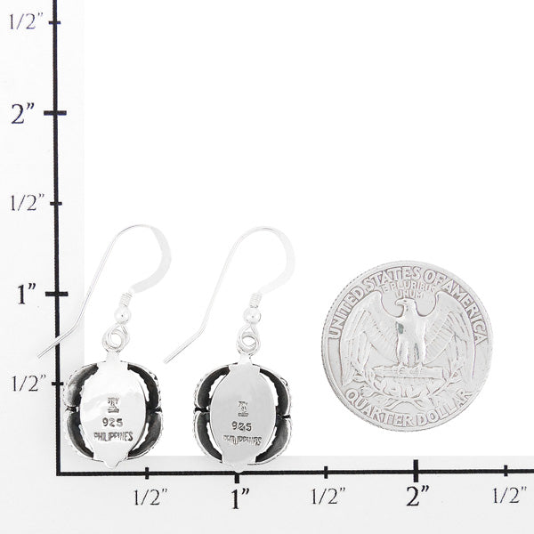 Coral Earrings Sterling Silver E1311-C74