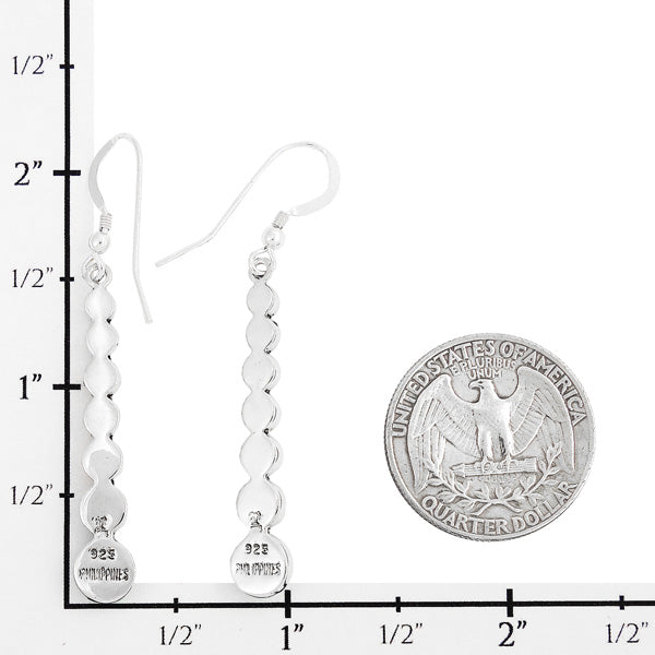Multicolor Earrings Sterling Silver E1334-C71