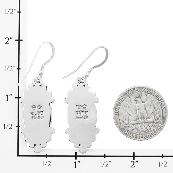 Multicolor Earrings Sterling Silver E1347-C71