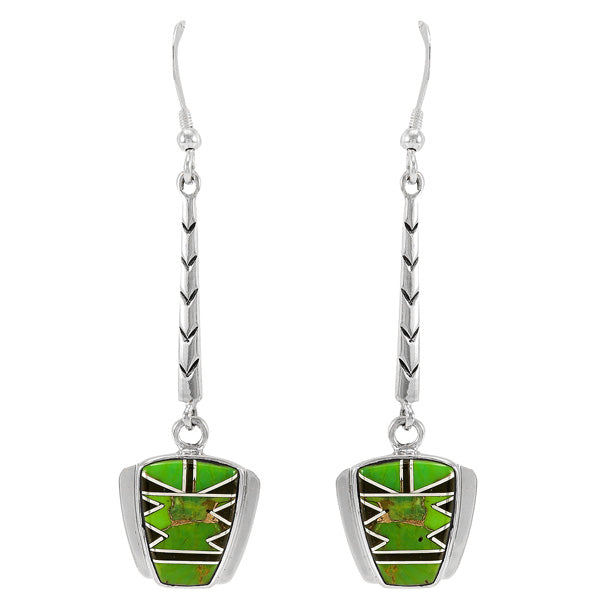 Multicolor Earrings Sterling Silver E1362-C20