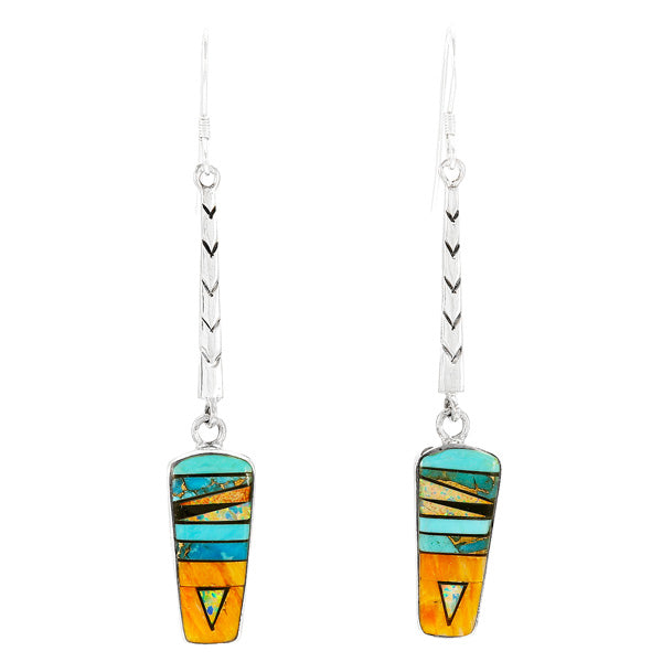Multicolor Earrings Sterling Silver E1393-C00