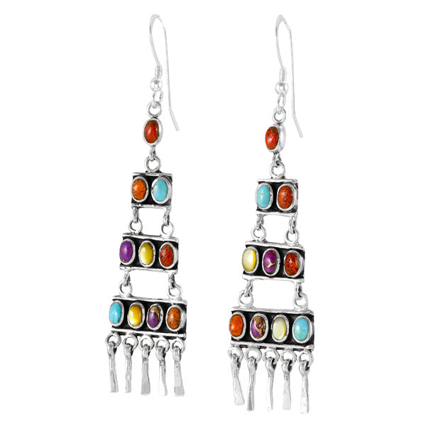 Multicolor Earrings E1457-C71