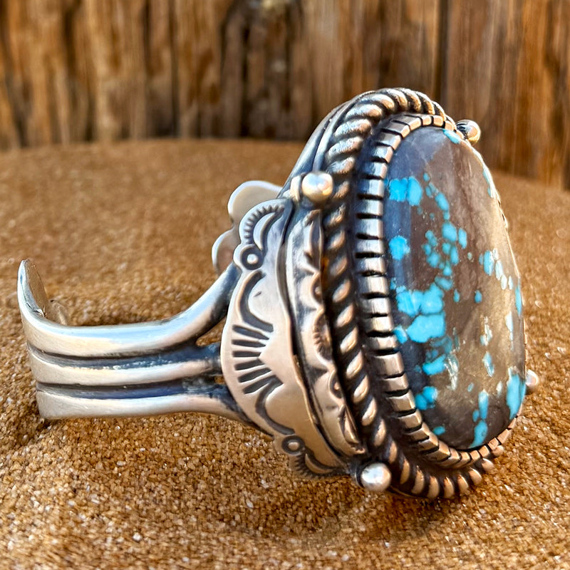 Native American Turquoise Bracelet Sterling Silver NB5002