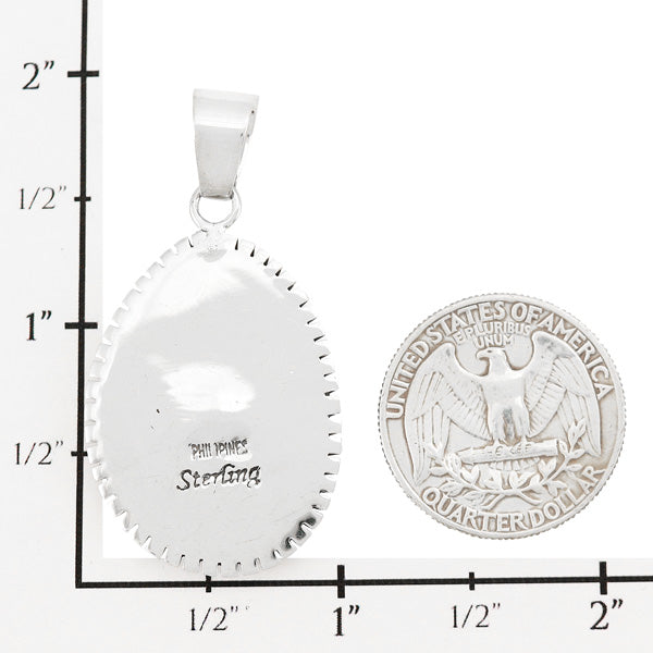 Multicolor Pendant Sterling Silver P3015-C51