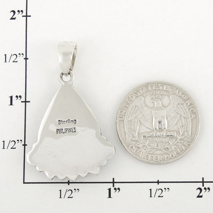 Sterling Silver Pendant Multicolor P3080-C71