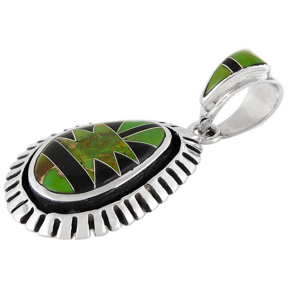 Multicolor Pendant Sterling Silver P3096-C20