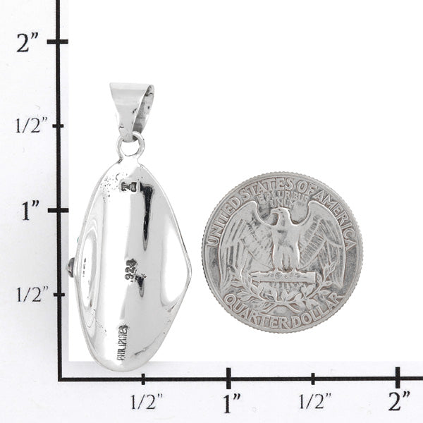 Sterling Silver Pendant Multicolor P3116-C70