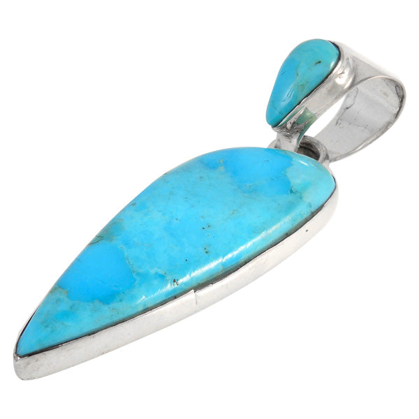Sterling Silver Pendant Turquoise P3225-C75