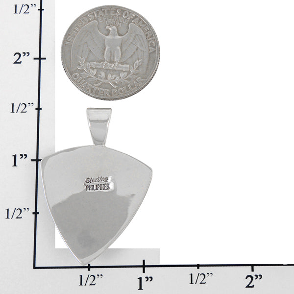 Sterling Silver Pendant Multi-Gemstones P3263-C00