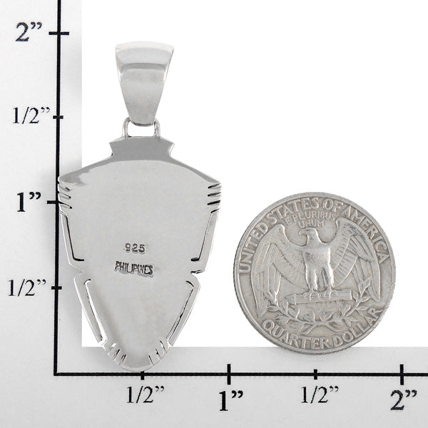 Sterling Silver Pendant Multicolor P3272-C00