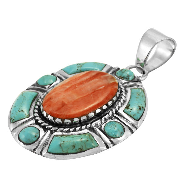 Multicolor Pendant Sterling Silver P3294-C85