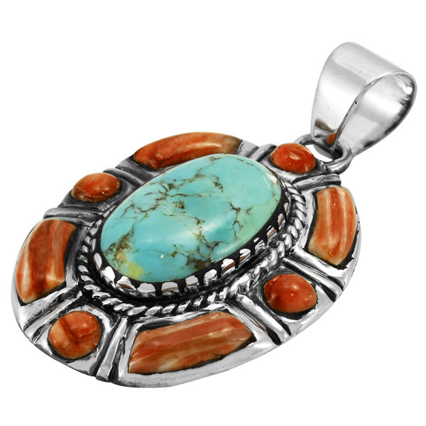 Multicolor Pendant Sterling Silver P3294-C86