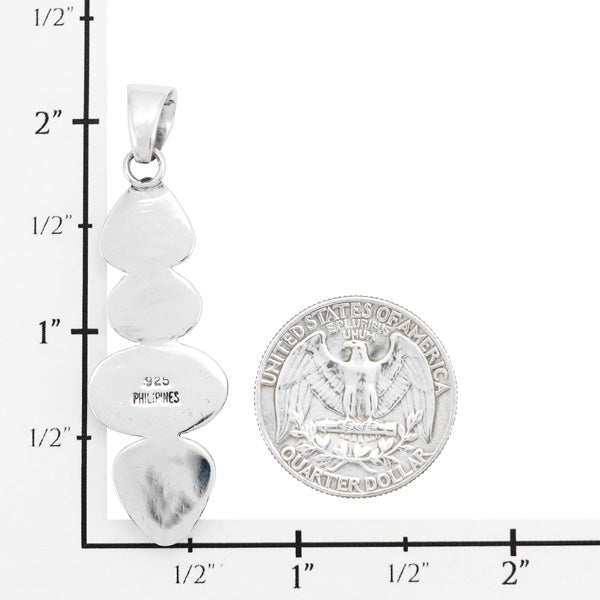 Multicolor Pendant Sterling Silver P3295-C71