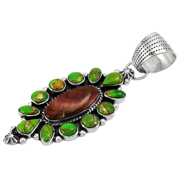 Multicolor Pendant Sterling Silver P3306-C98