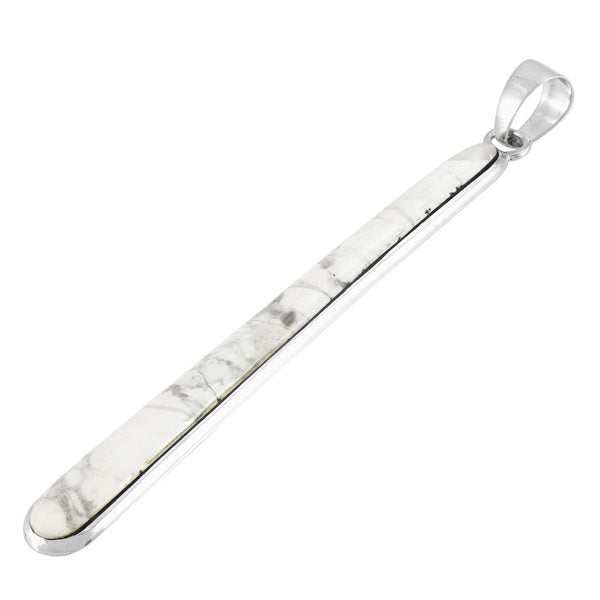 Howlite Pendant Sterling Silver P3324-C103
