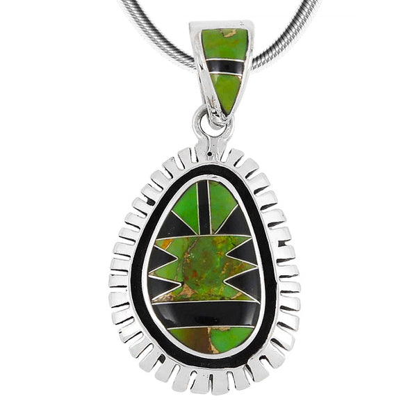 Multicolor Pendant Sterling Silver P3096-C20