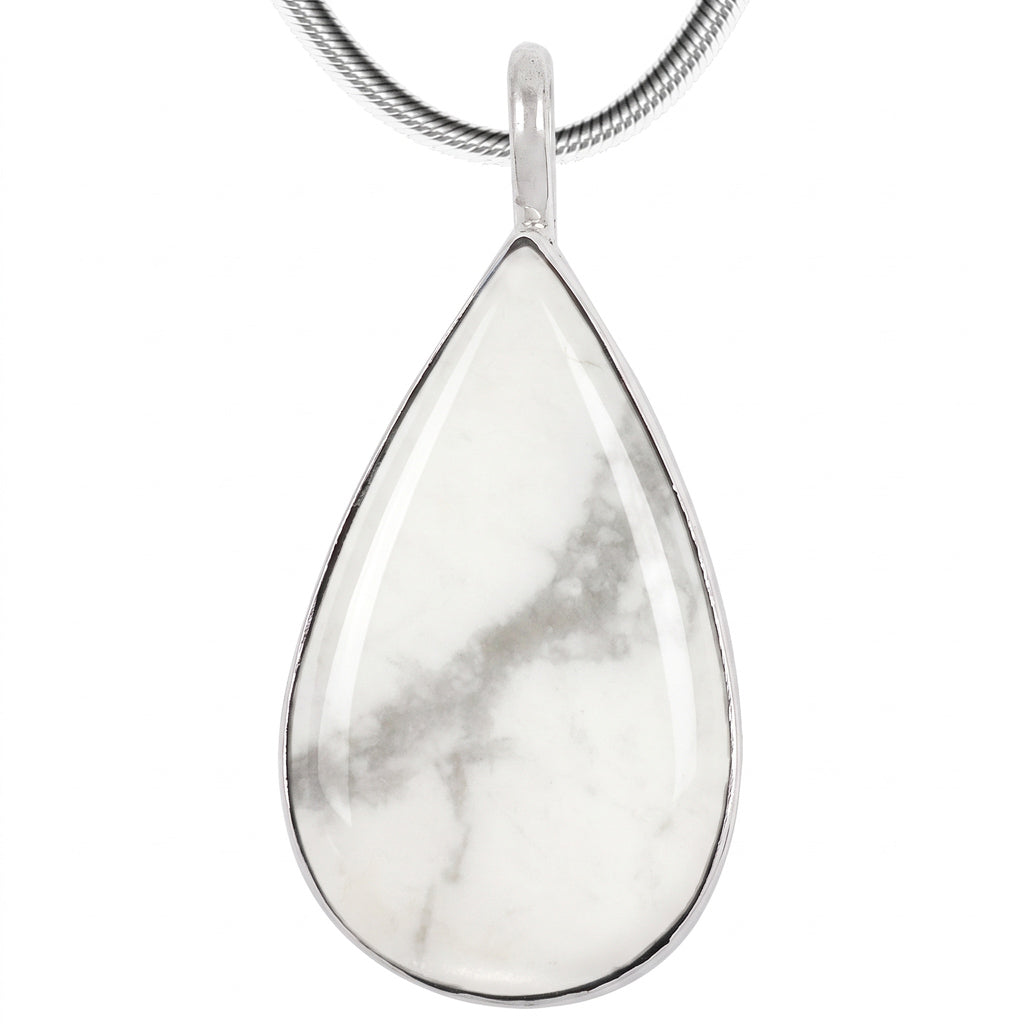 Howlite Pendant Sterling Silver P3269-C103