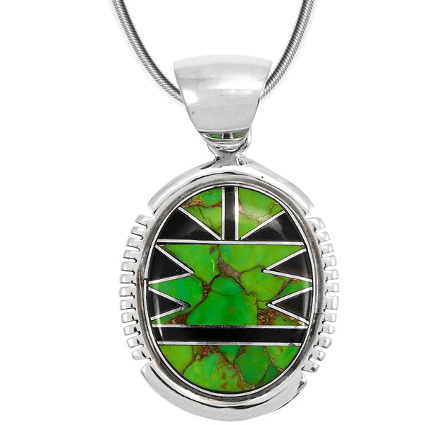 Multicolor Pendant Sterling Silver P3301-C20