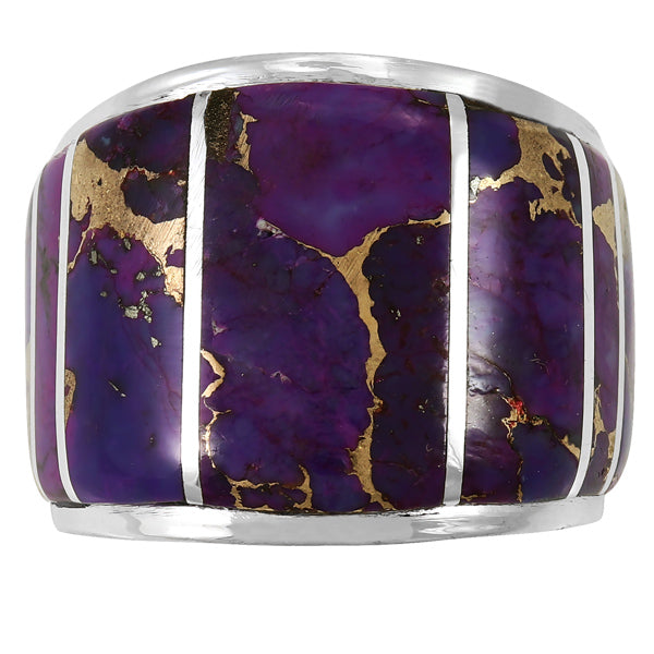 Purple Turquoise Ring Sterling Silver R2432-C07