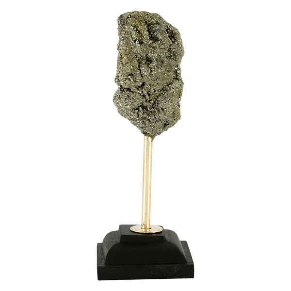 Pyrite Geode/Crystal on Stand Z9001-C217