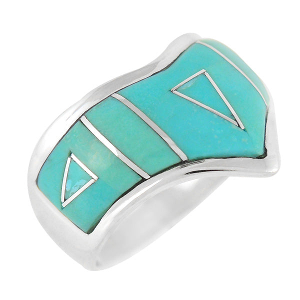 Turquoise Ring Sterling Silver R2002-LG-C05