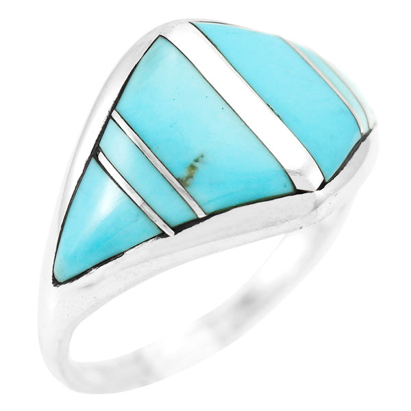 Turquoise Ring Sterling Silver R2007-C05
