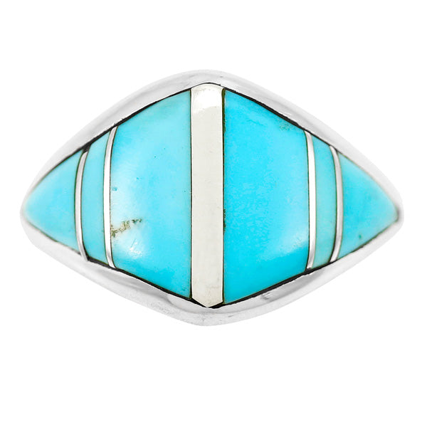 Turquoise Ring Sterling Silver R2007-C05