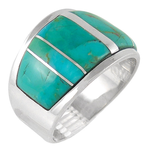 Turquoise Ring Sterling Silver R2015-C05