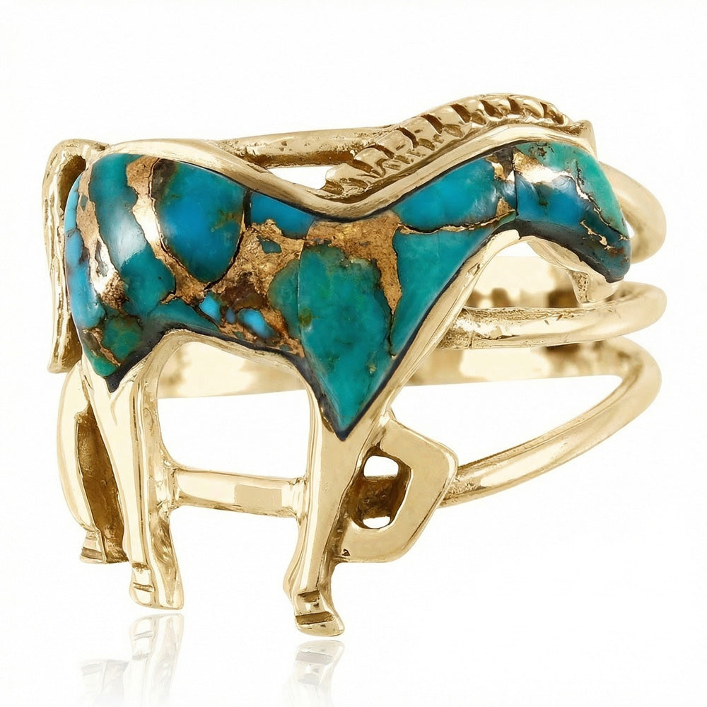 Matrix Turquoise Ring GoldCopper™ R2018-GB-C84