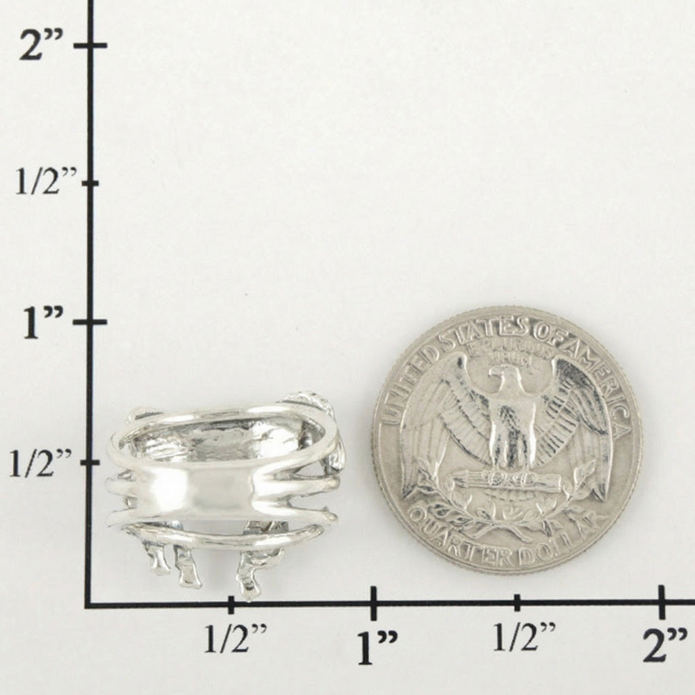 Turquoise Ring SilverBronzé R2018-SB-C75