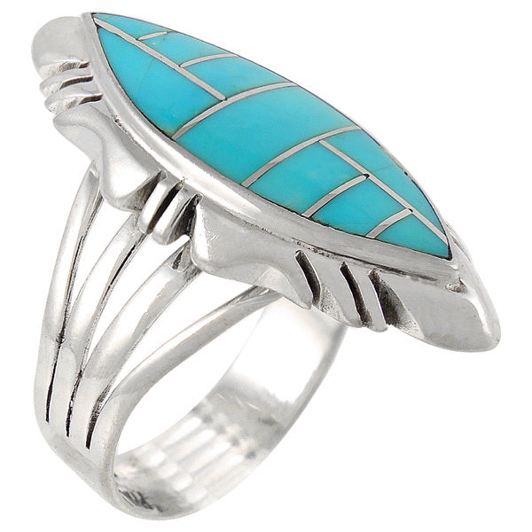 Turquoise Ring Sterling Silver R2023-C05
